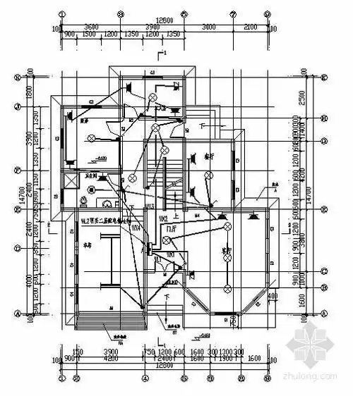 某三层别墅电气图纸-建筑电气施工图-筑龙电气工程论坛