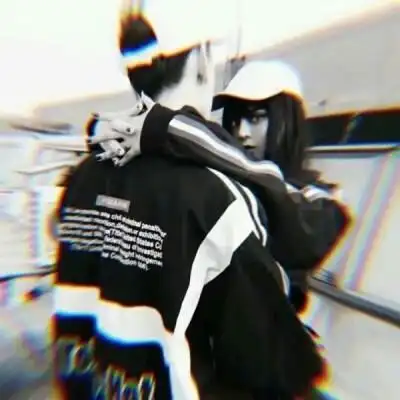 2019情侣头像黑白霸气双人