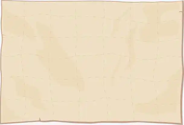 米黄色简约地图边框纹理免抠素材免费下载_觅元素51yuansu.com