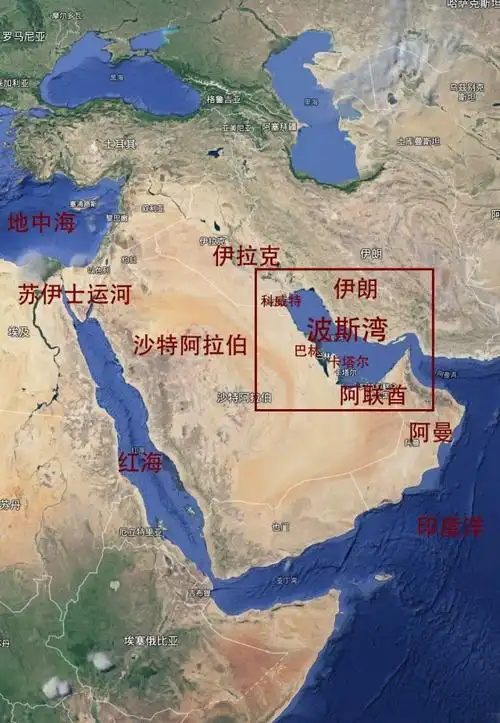 但波斯湾城市不止迪拜,不仅有多种类型,地理位置也各有讲究