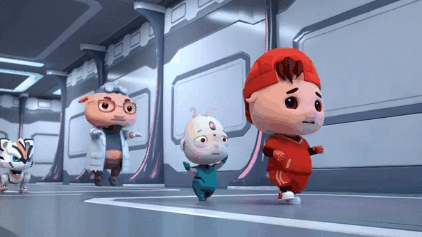 猪猪侠:普利斯走路声太小了,只能打自己的脸,真搞笑