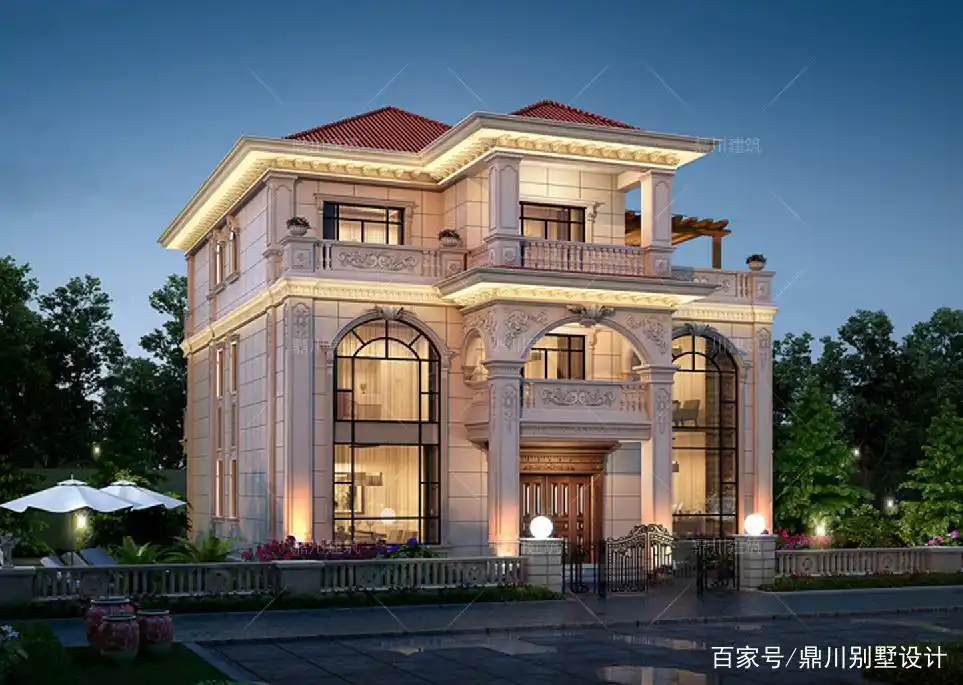 10套精美农村别墅,外观霸气富贵,妥妥的欧式豪宅