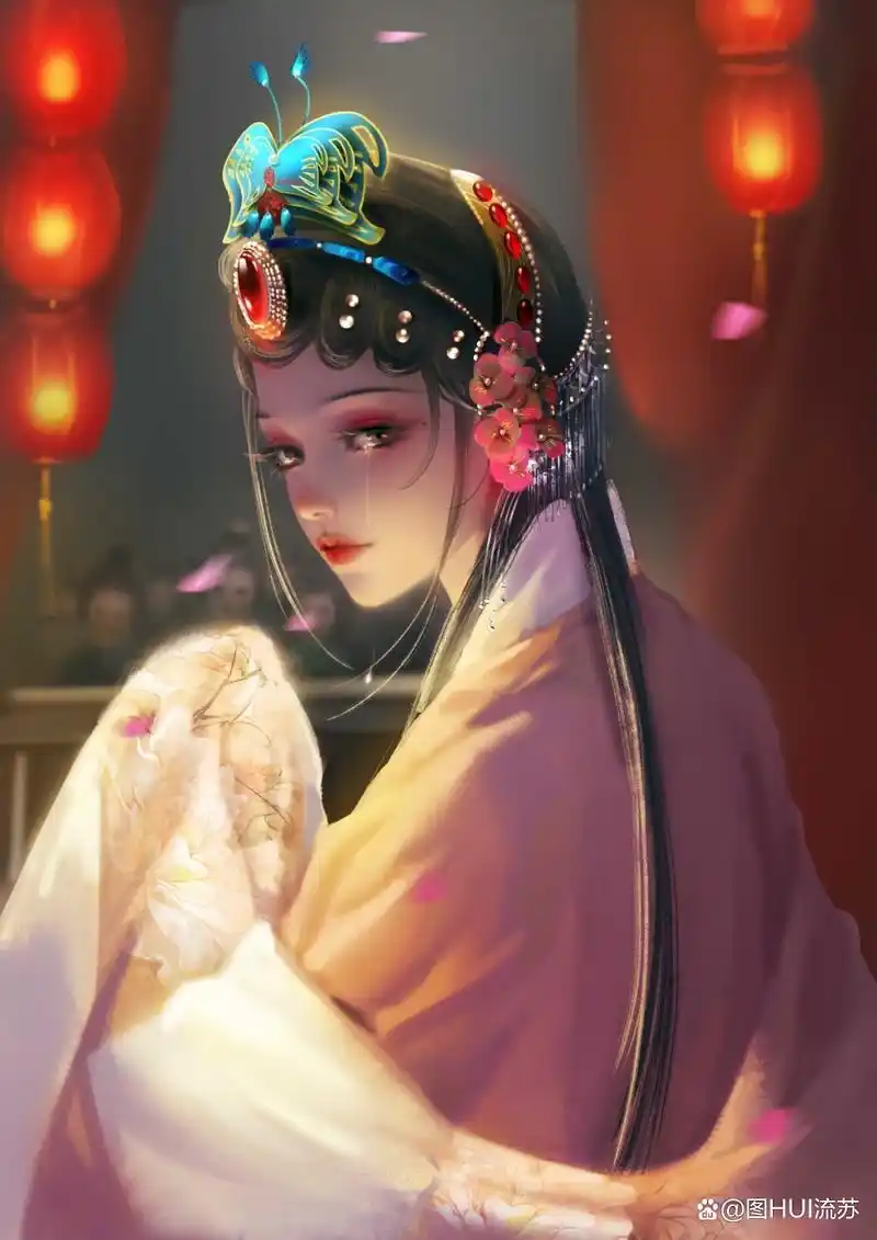 动漫风戏曲人物壁纸