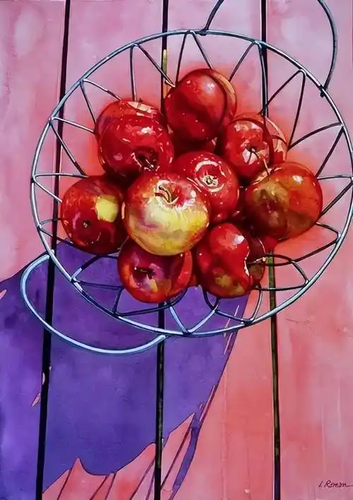 顶尖水彩大师画出质感超强的水彩玻璃这透明度我承认我被骗了