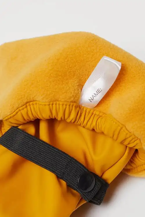 waterproof mittens - mustard yellow| h&m cn