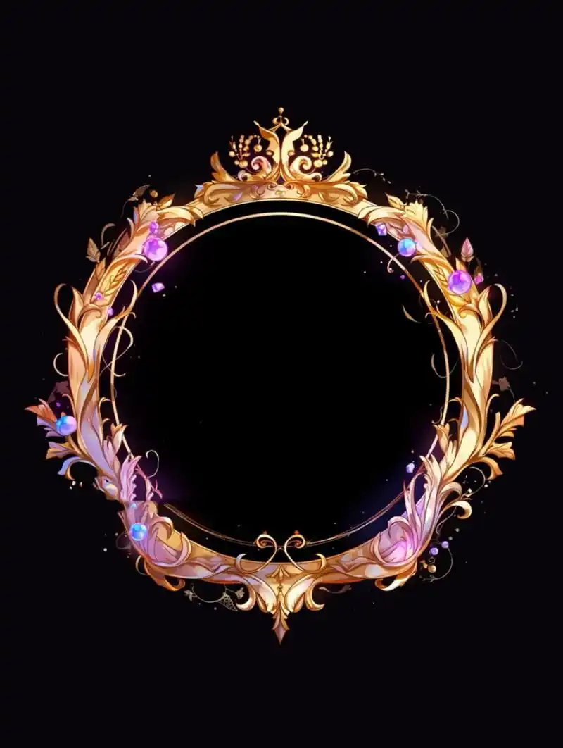 可商免扣头像框素材  亲爱的美工小伙伴们,你们期待的免扣头像框素材