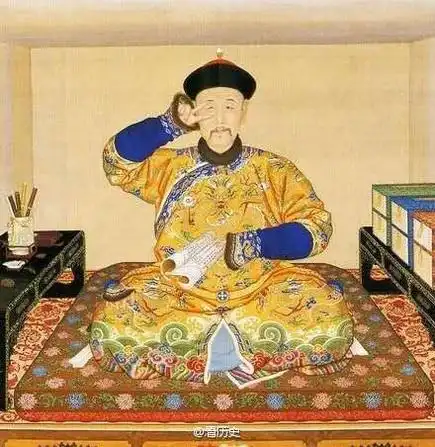 恶搞清朝康熙皇帝卖萌又搞笑图片