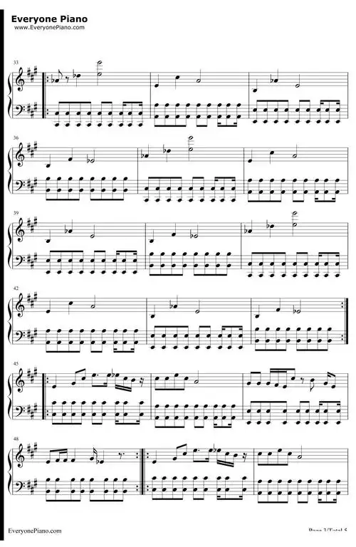 spectre钢琴谱-alanwalker3