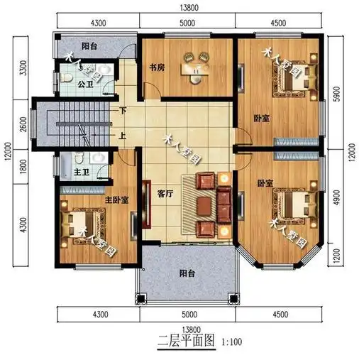 大堂屋 凉亭,180平的三层自建别墅,这样设计才像样!