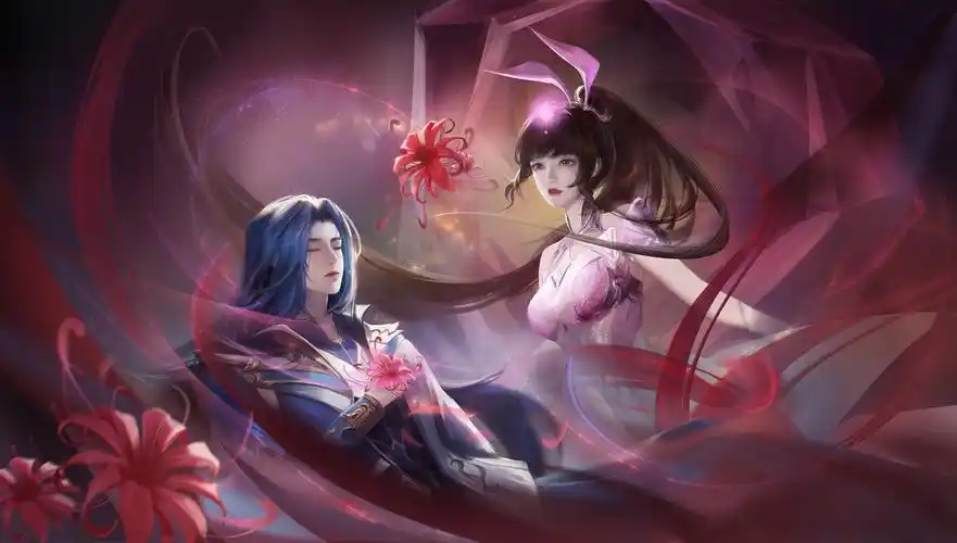 《斗罗大陆》唐三和小舞两人在一起的绝美超清壁纸_安卓精灵网