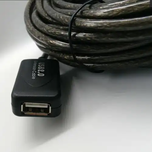 usb2.0延长线 usb延长线公对母 usb10米延长线屏蔽磁环