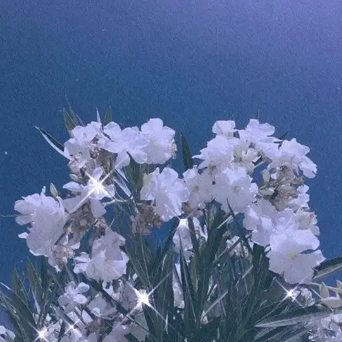 蓝色系ins风朋友圈背景图