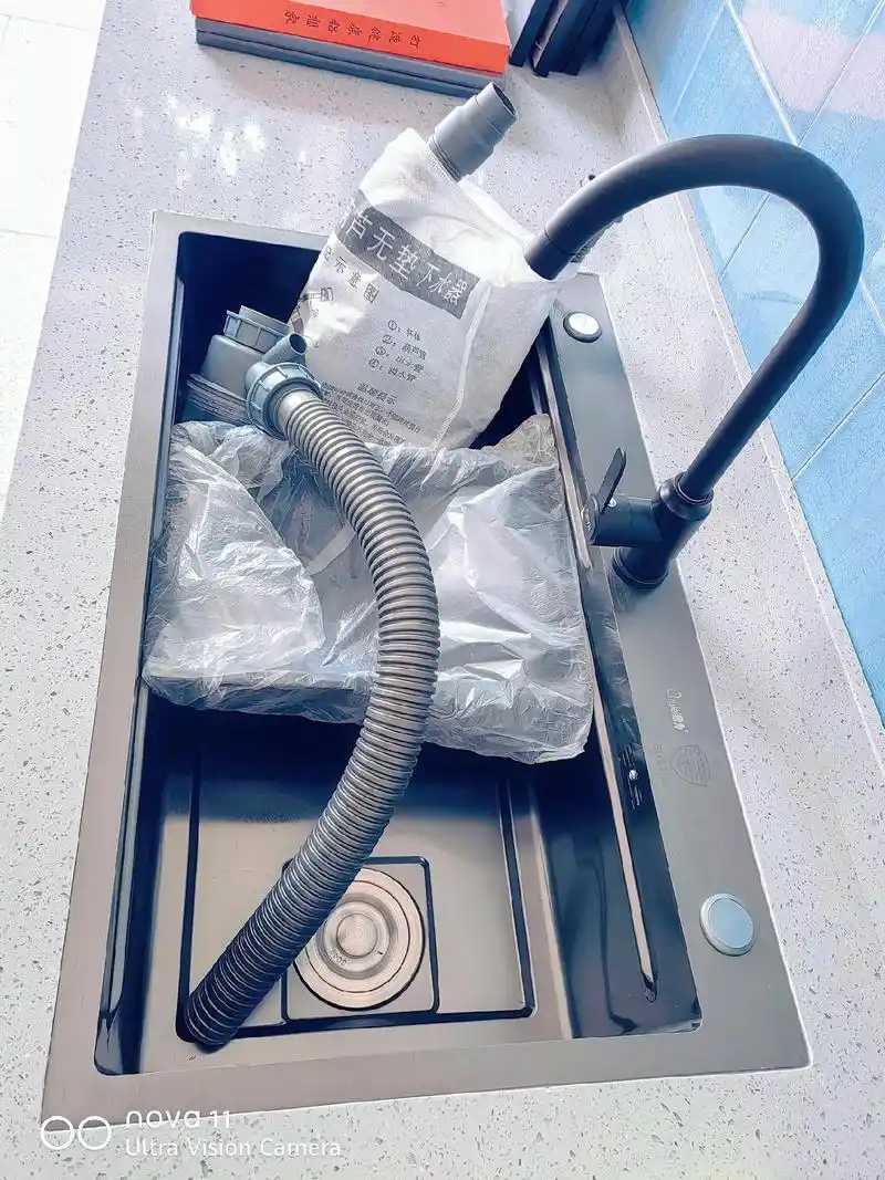 单槽大盆洗菜盆.食品级不锈钢单盆,精工品质!#好物推荐97 - 抖音