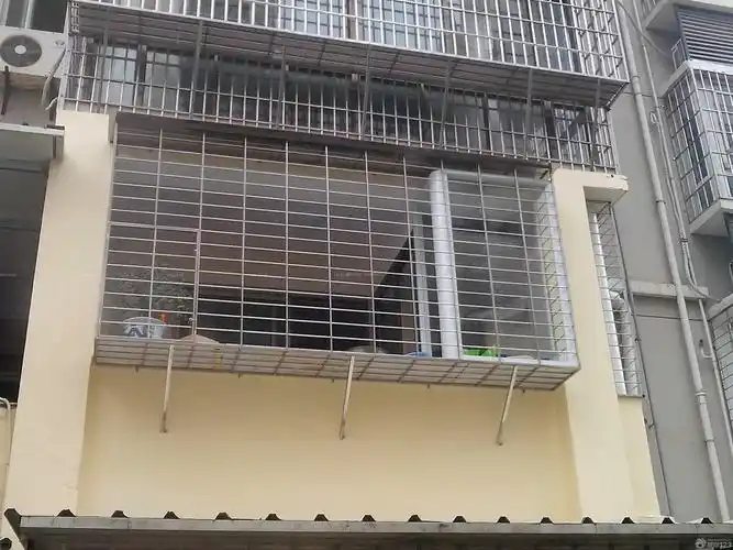 豪宅别墅不锈钢防盗窗装修效果图_装修123效果图