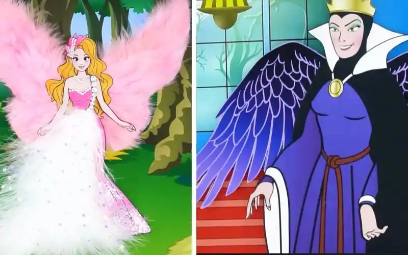 定格动画:恶魔女巫设计夺走天使精灵的翅膀,恢复能量惩治恶魔