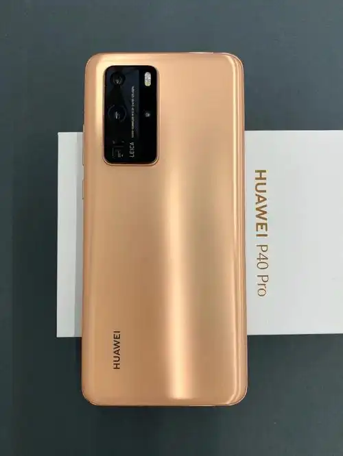 华为p40pro国行8512g顶配晨曦金全新全套