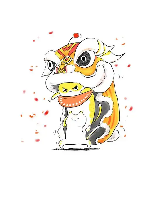 舞狮|插画|插画习作|蝗虫大军 - 临摹作品 - 站酷 (zcool)