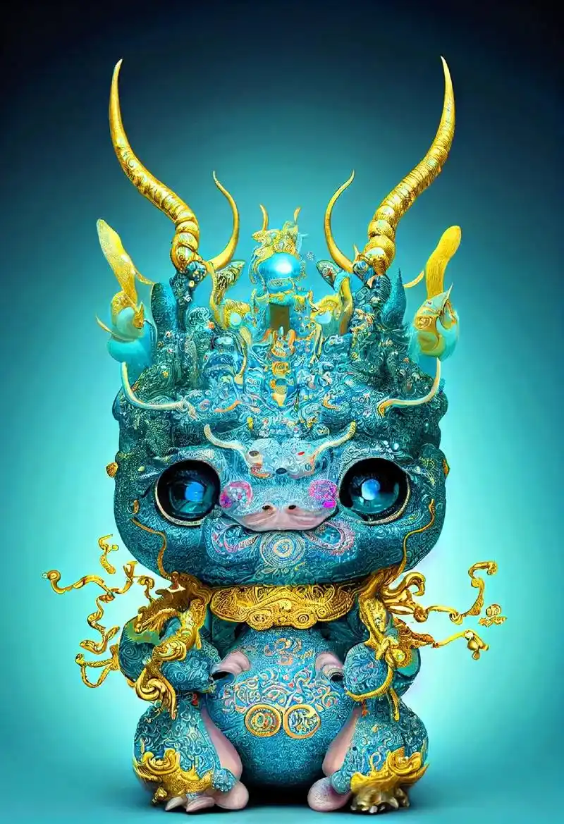 麒麟踏祥云  人间百难消 ##好运壁纸 #麒麟送财#图文热点 - 抖音