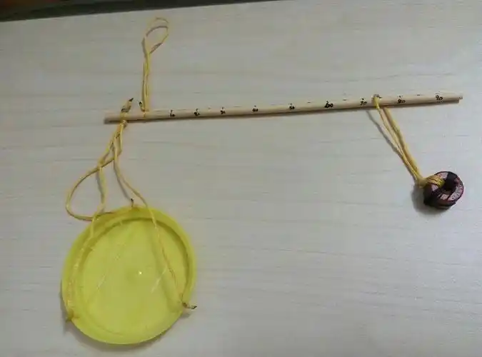 蔡蔚暑假科学小制作-小杆秤