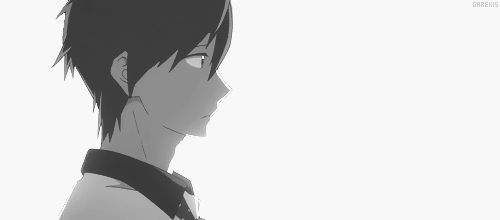 男孩gif侧脸gif黑白gif走路gif