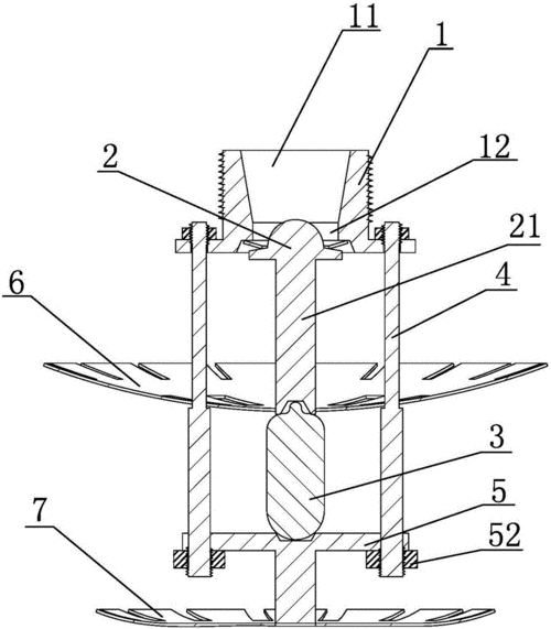 一种双溅水盘消防喷头的制作方法