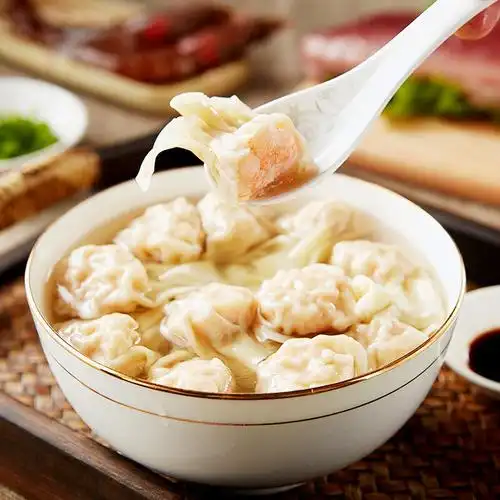 合口味虾仁小云吞600g约90个馄饨云吞早餐点心火锅饺子