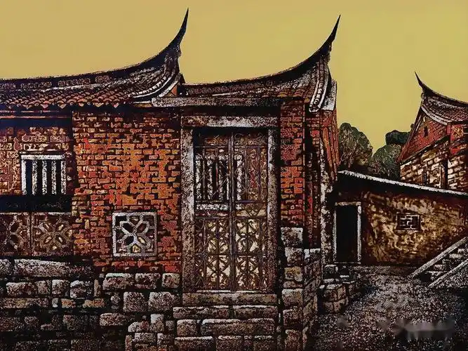 展讯| 陈立德建筑风情系列漆画作品展_手机搜狐网