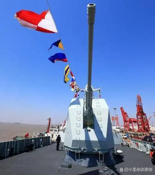 h/pj-38型单管130毫米舰炮:被选为052d驱逐舰主炮,威力大射程远