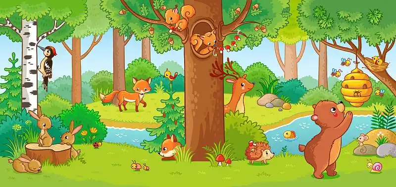 森林中的动物
