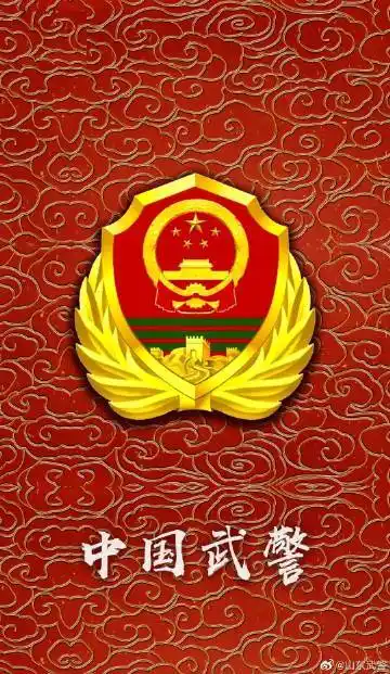 【"武警部队徽"高清壁纸来了!