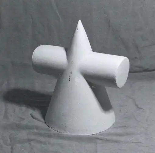 圆柱圆锥穿插体画法教程教案 写生临摹步骤图片_素描自学网