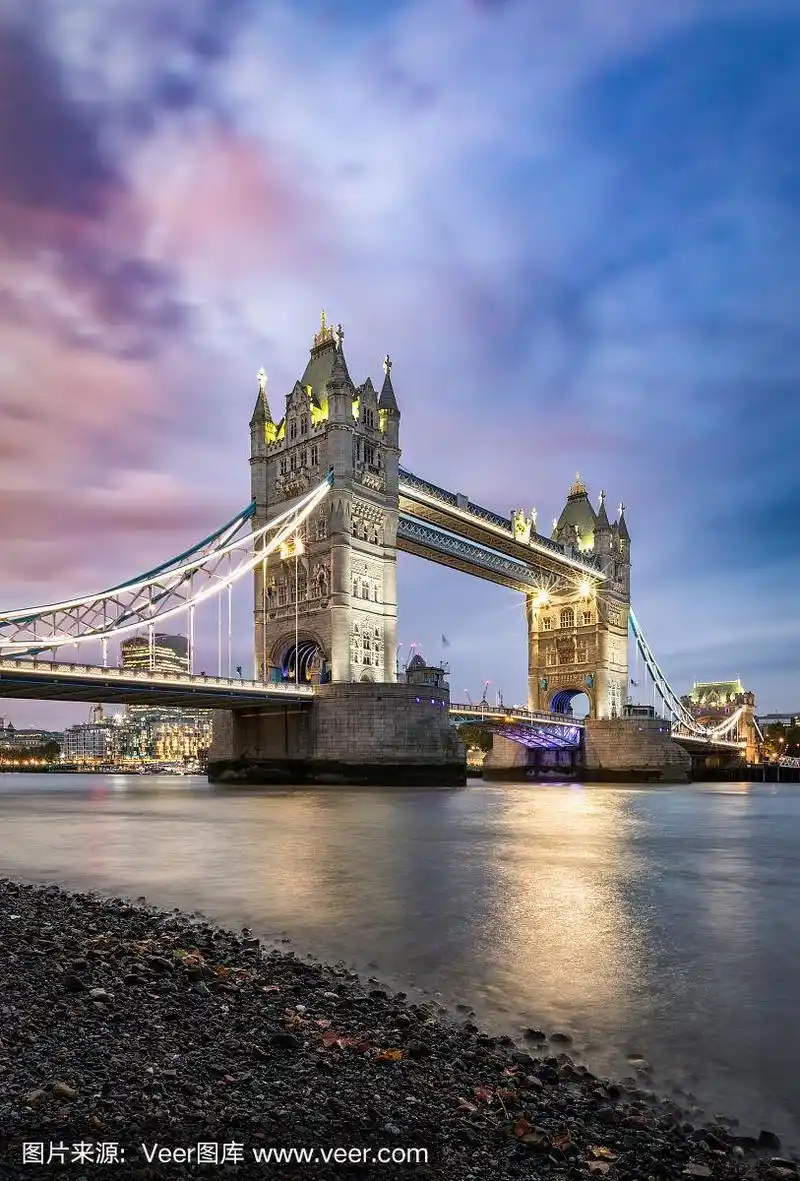 英国,伦敦,国际著名景点,塔桥,泰晤士河