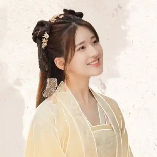 赵露思的新古装发型,也太2021了吧_造型_玉兔_古代