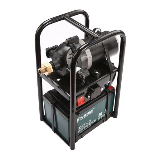手提式电动小型隔膜三缸双核高压雾化园艺电瓶花园水泵