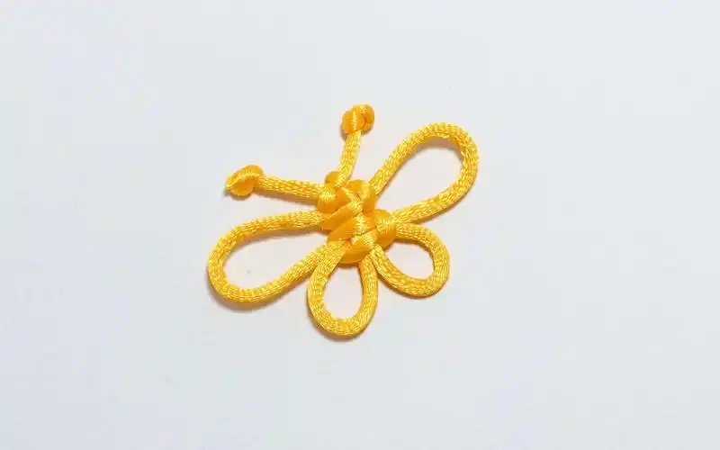 手工绳蝴蝶的编法