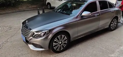 九月全车改色车衣:奔驰c级--电光战斗灰;亲们拿走不谢