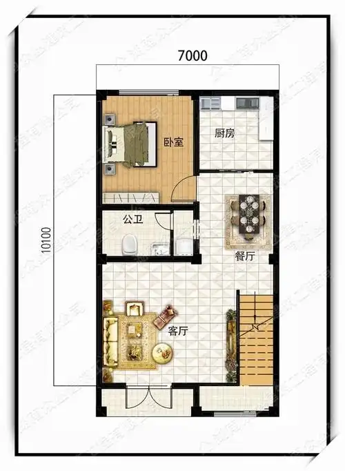 新款欧式别墅图纸农村80平小面积自建房设计 - 住宅在线