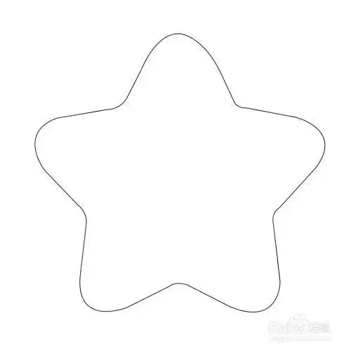 简笔画星星简单