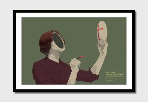 悬疑读物无人生还原创插画习作