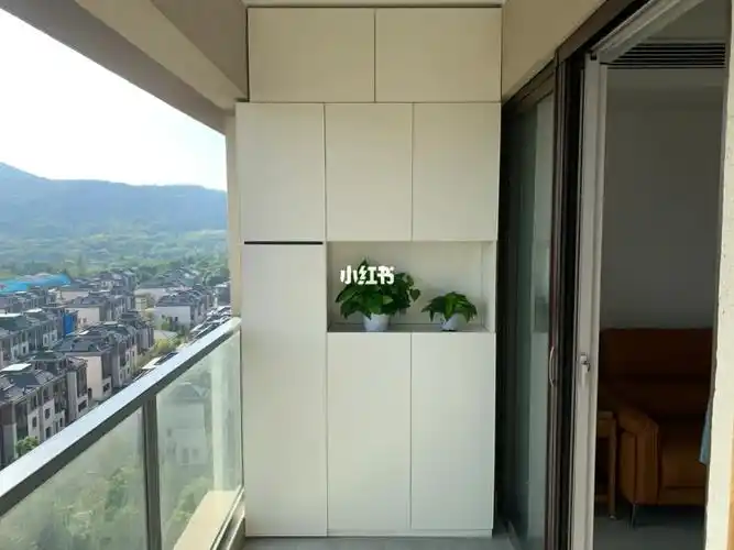 阳台柜 全铝阳台储物柜
