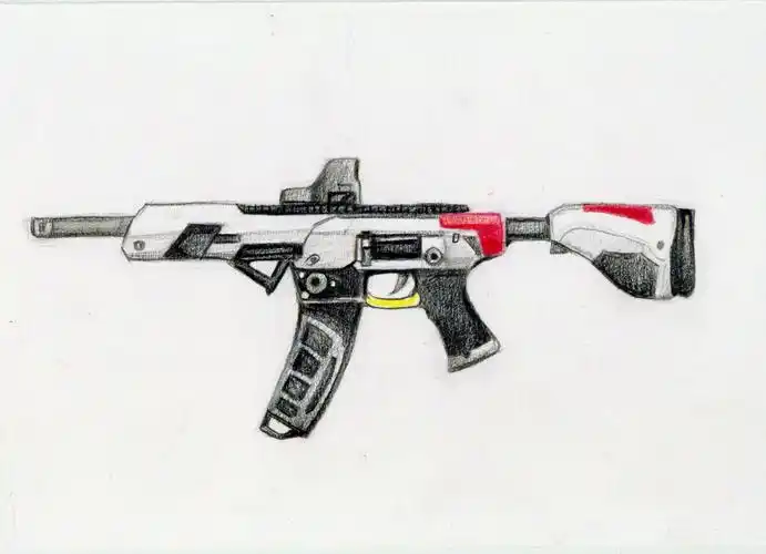 寻找小红书绘画大神  #手绘  #彩铅 #和平精英  #和平精英皮肤