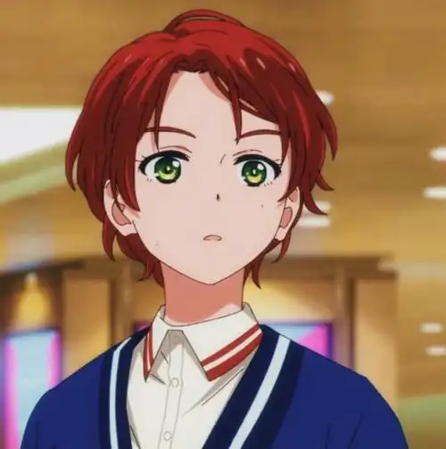 动漫《奇蛋物语》泽木桃惠头像,短发女生动漫头像