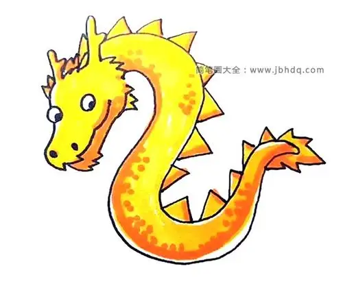 学画中国龙