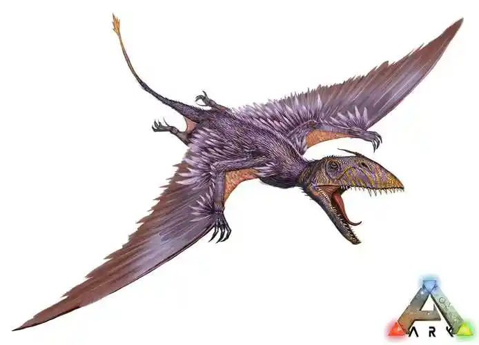 方舟生存进化双型齿翼龙dimorphodon 身形小攻击猛