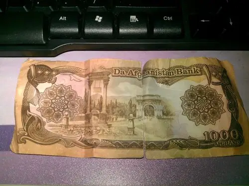 这张1000的外币是哪里国家的钱?