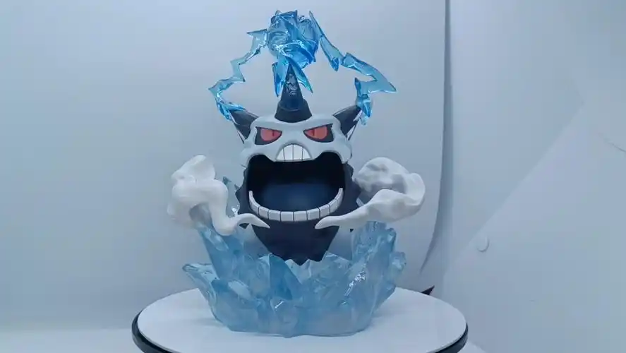 宝可梦模型 1比20比例的闪光色mega冰鬼护_哔哩哔哩_bilibili