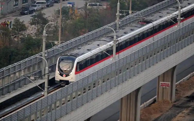 杭州地铁1号线(萧山国际机场-湘湖)行驶路线