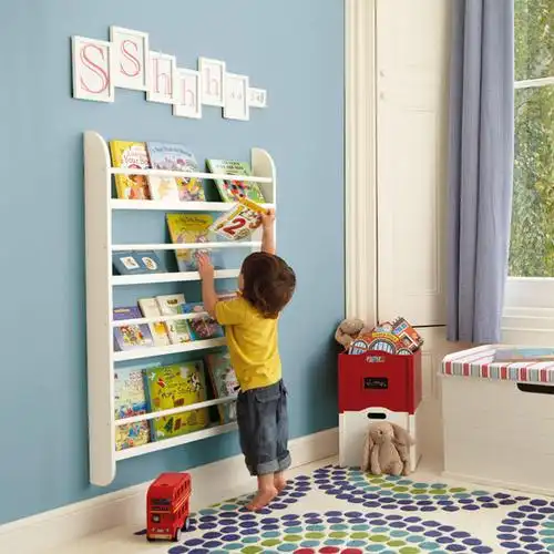 创意儿童壁挂墙上书架宜家装饰墙壁架墙面卧室置物架搁板隔板壁柜