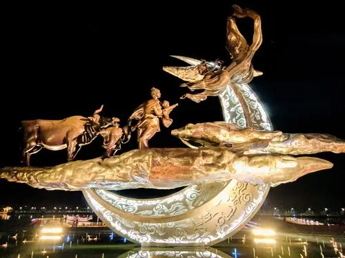 七夕节游昆明池七夕公园