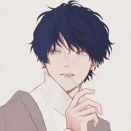 微信头像动漫男含眼镜男